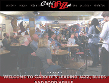 Tablet Screenshot of cafejazzcardiff.com